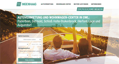Desktop Screenshot of ingenhaag.com